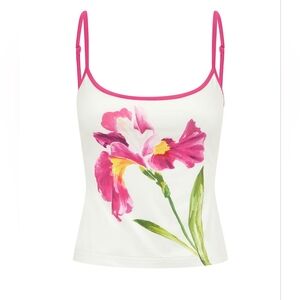 RUNAWAY THE LABEL Paradise Tank Nalani Print Medium